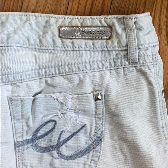 Express Jean Shorts Rare - Picture 3 of 5